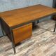 Georges Frydman steel and walnut desk edited by EFA in the 60s