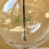 Hellem France vacuum coffee maker 8 cups vintage Pyrex glass 70s