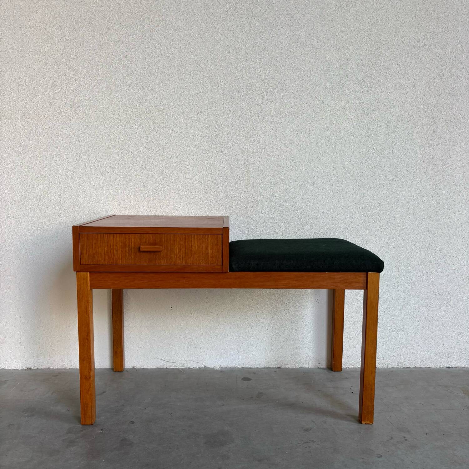 Mid century Danish  “Gossip” bench oak