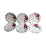 6 plates Moulin des Loups