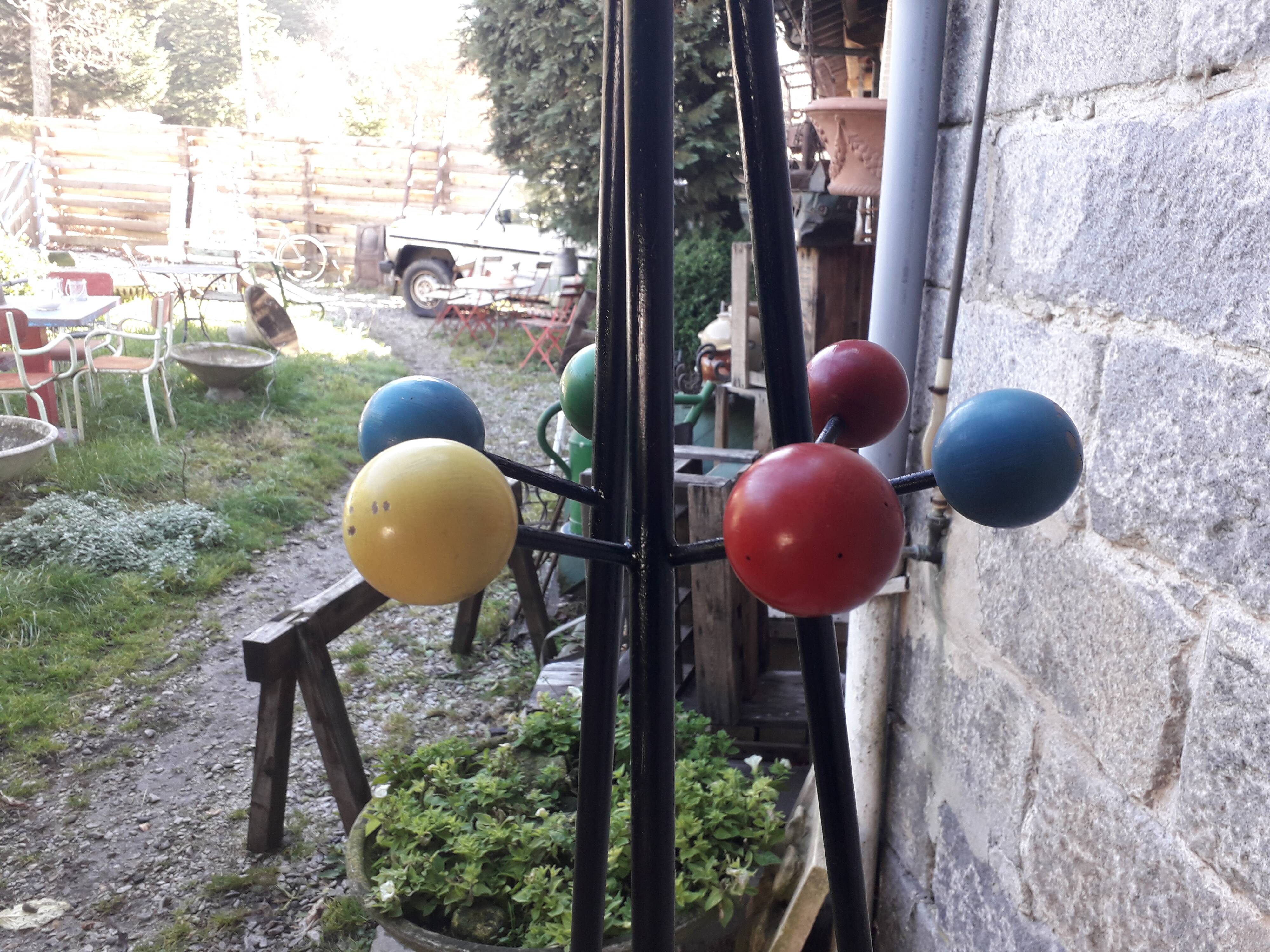 Vintage parrot coat rack