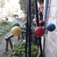 Vintage parrot coat rack