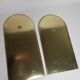 Set of two Moroccan mirrors in brass in the shape of arches
