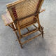 Wicker lounge chair