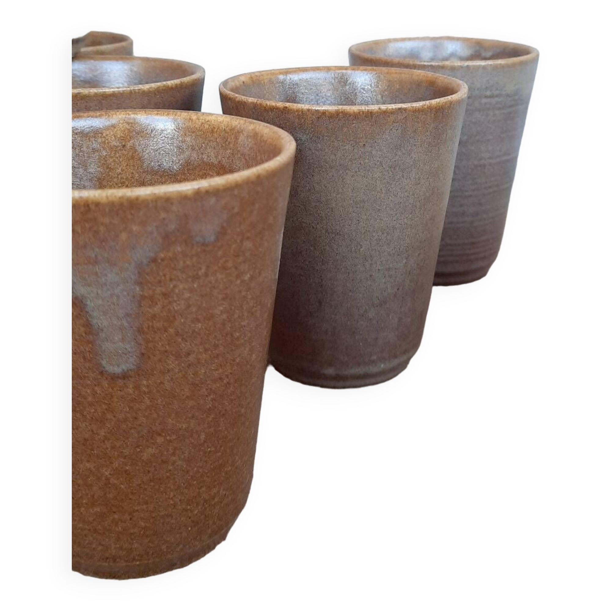 Stoneware glass tumbler