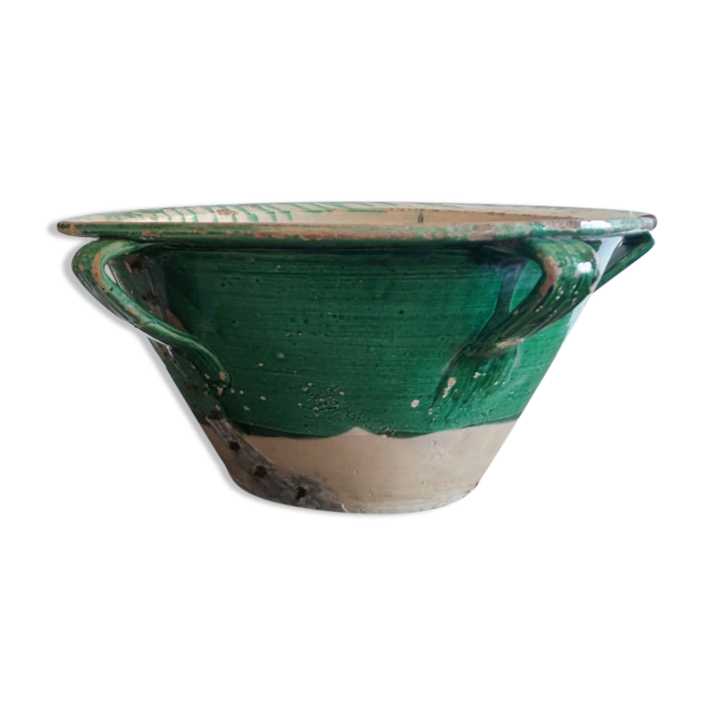 Antique italian ceramic bowl