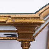 Console miroir De Knudt Hollywood Regency belge années 1970