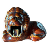 Vintage lion ashtray