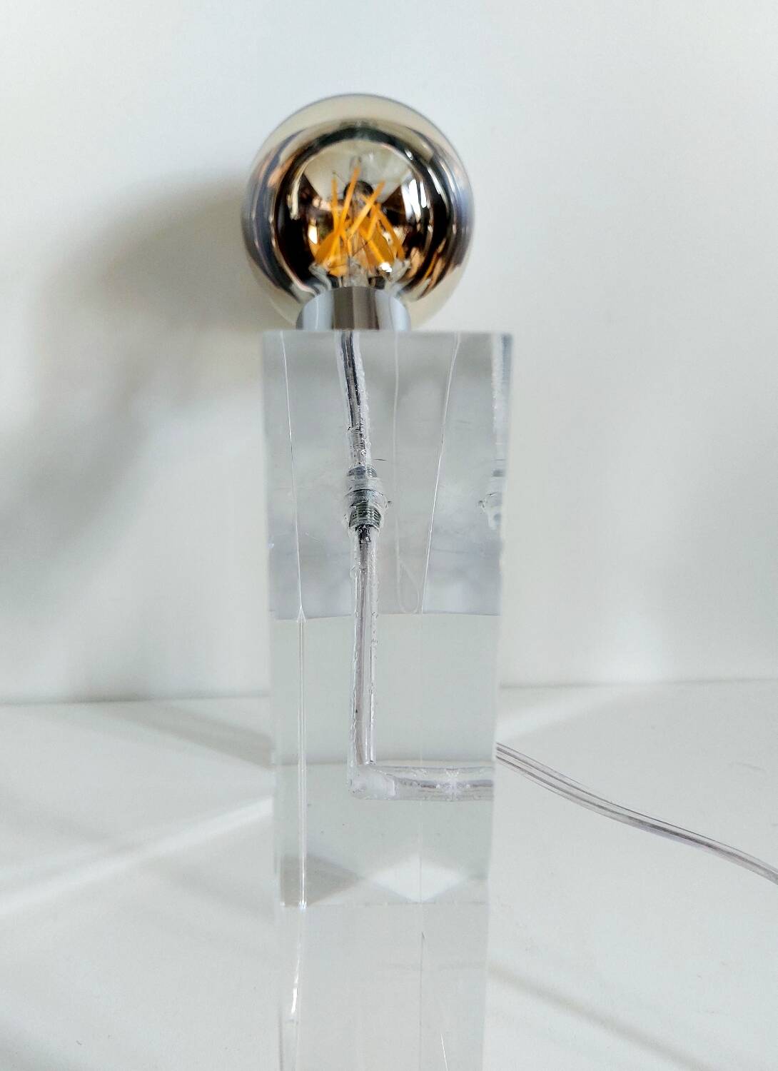 Designer polycarbonate lamp