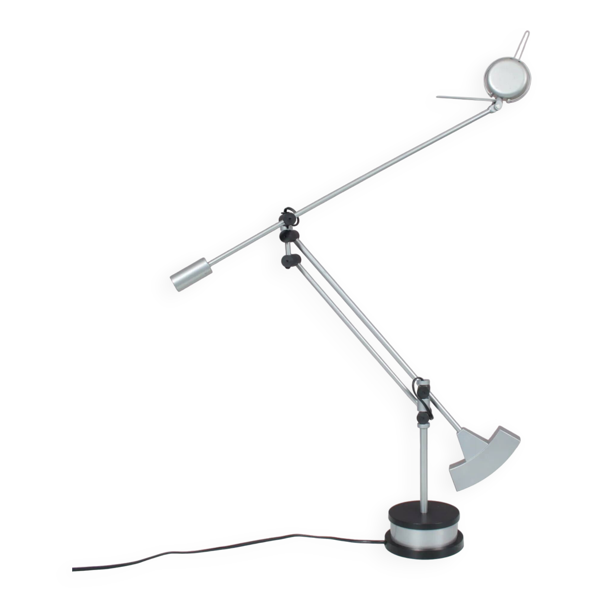 1980s adjustable desk lamp by Edwin Klein for Indoor, Netherlands
