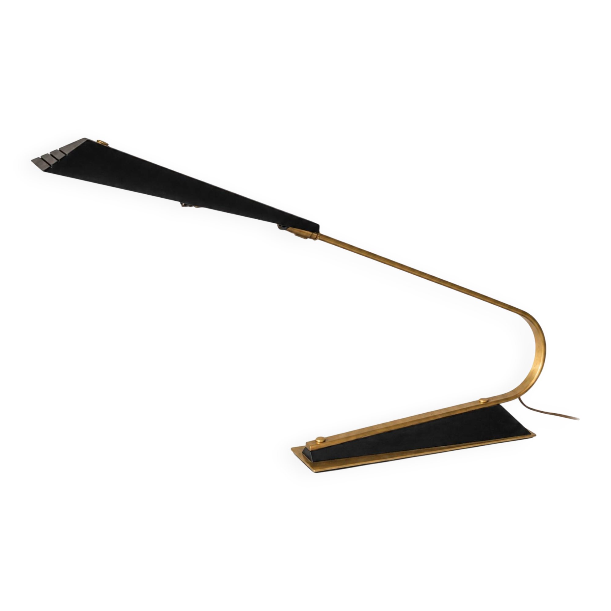Lampe bureau Italie design 1970 RELCO