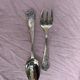 5 silver-plated cutlery, pie server, two forks, small fork and spoon, punch