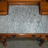 Victorian Hairdresser in Amboyna and Ebony Restored