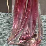 Solid crystal lamp Val Saint Lambert.