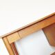 Scandinavian-style verni chene desk / vintage 60s