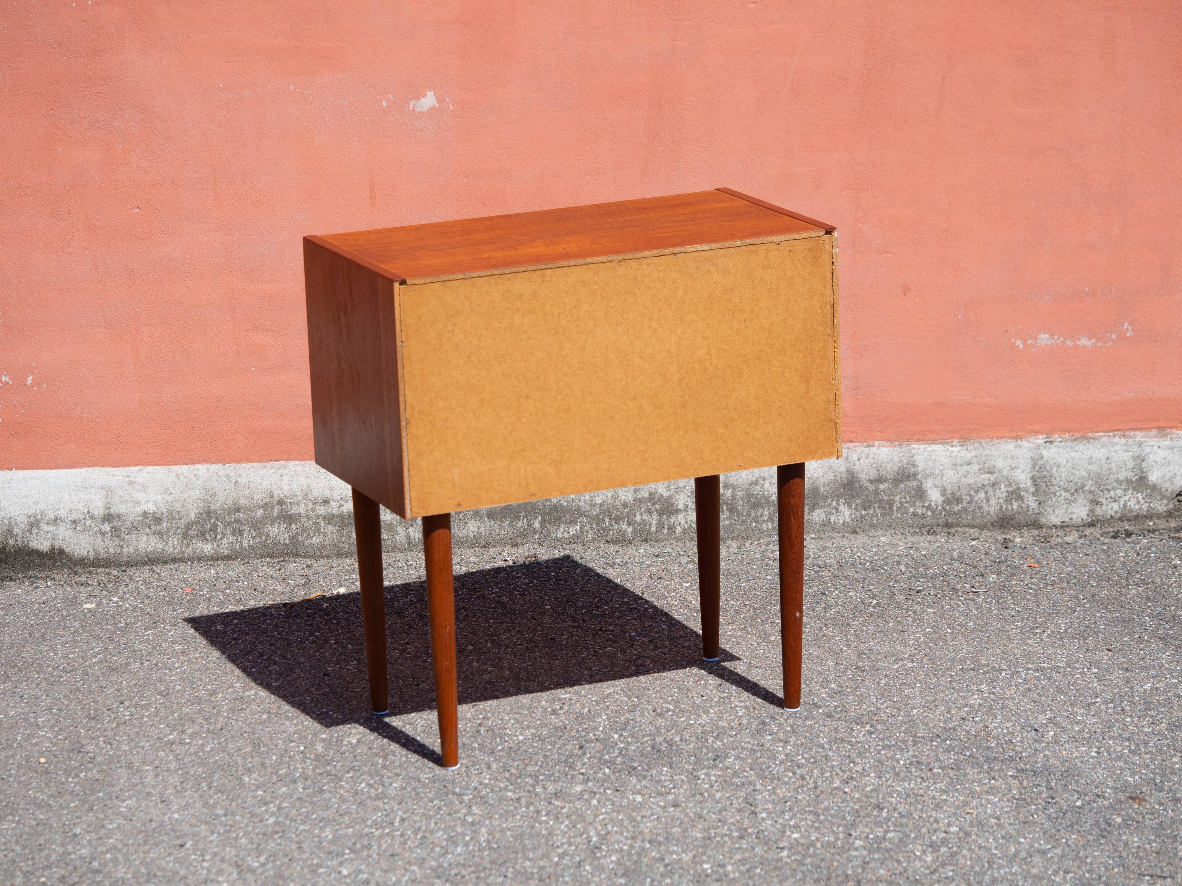 Danish vintage teak chest of drawers from 1960s