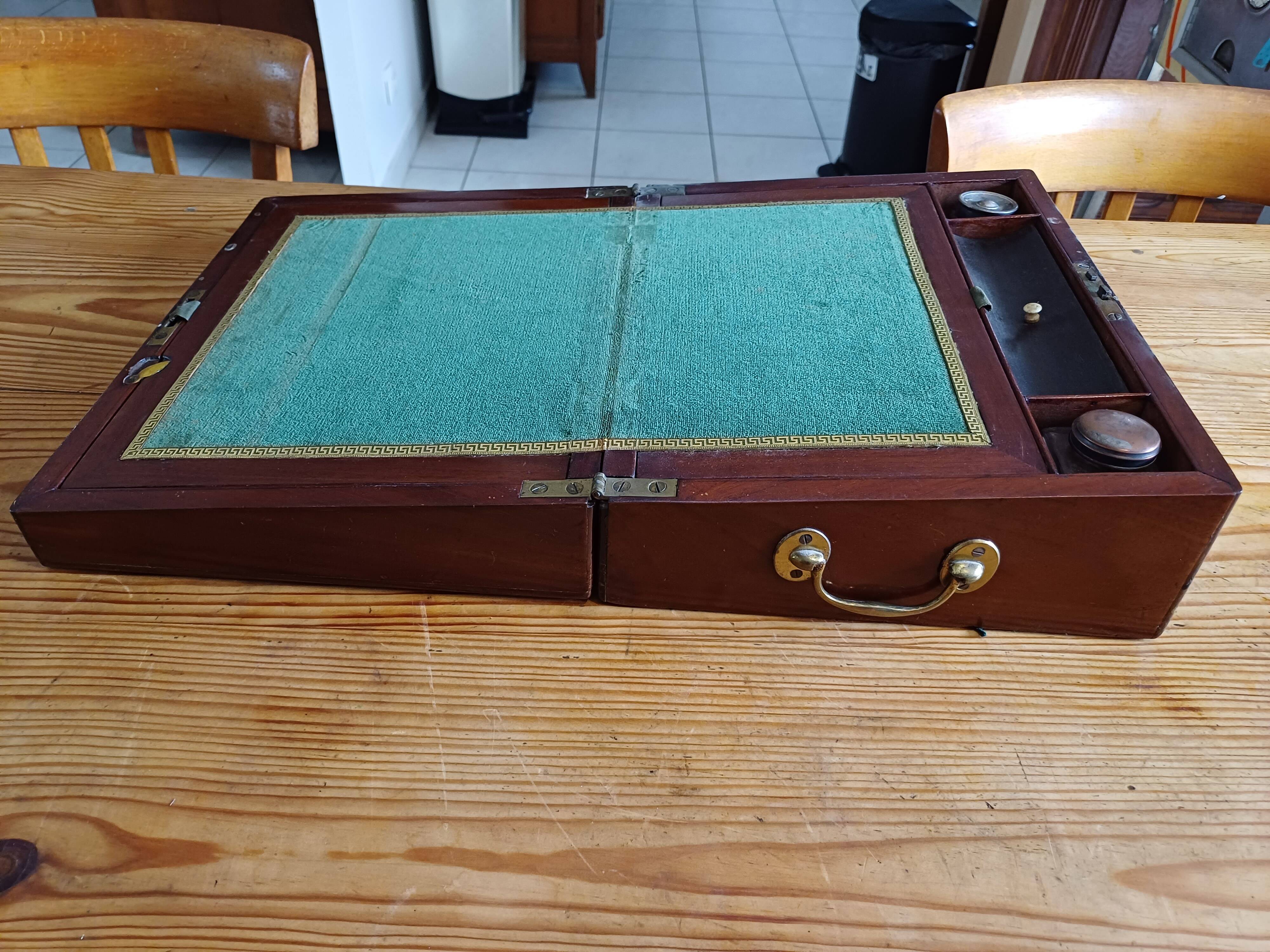 Marine Mahogany Hawksley writing desk