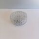 Vintage round ceiling light - Moulded glass - 1960