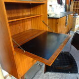 Scandinavian teak secretary