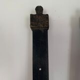 Victorian bed wrought iron and brass