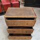 1960s rattan chest of drawers