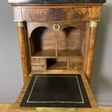 Empire period walnut secretary