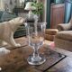 Verre tulipe ancien, fin XIXe-début XXe