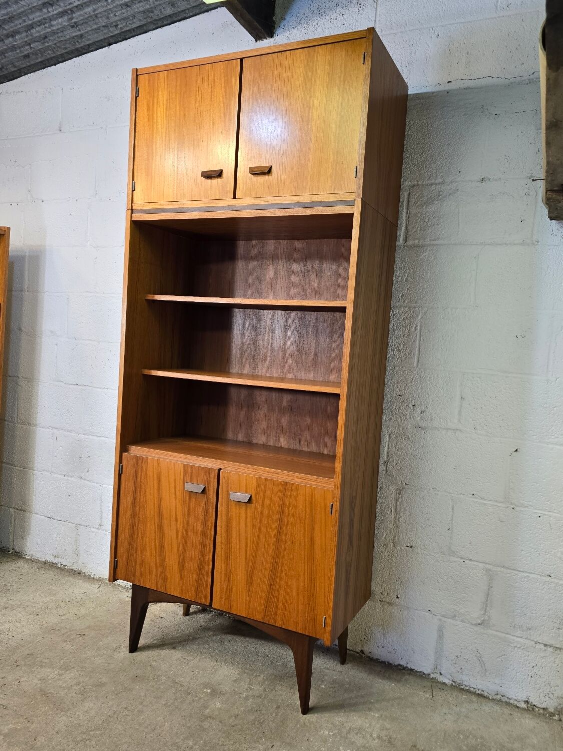 1970s Scandinavian style cupboard library