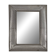 Vintage postmodern metall grid wall mirror