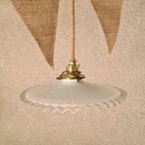 Vintage lampshade pendant