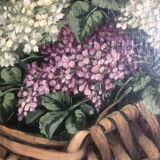Bouquet of lilacs oil on canvas