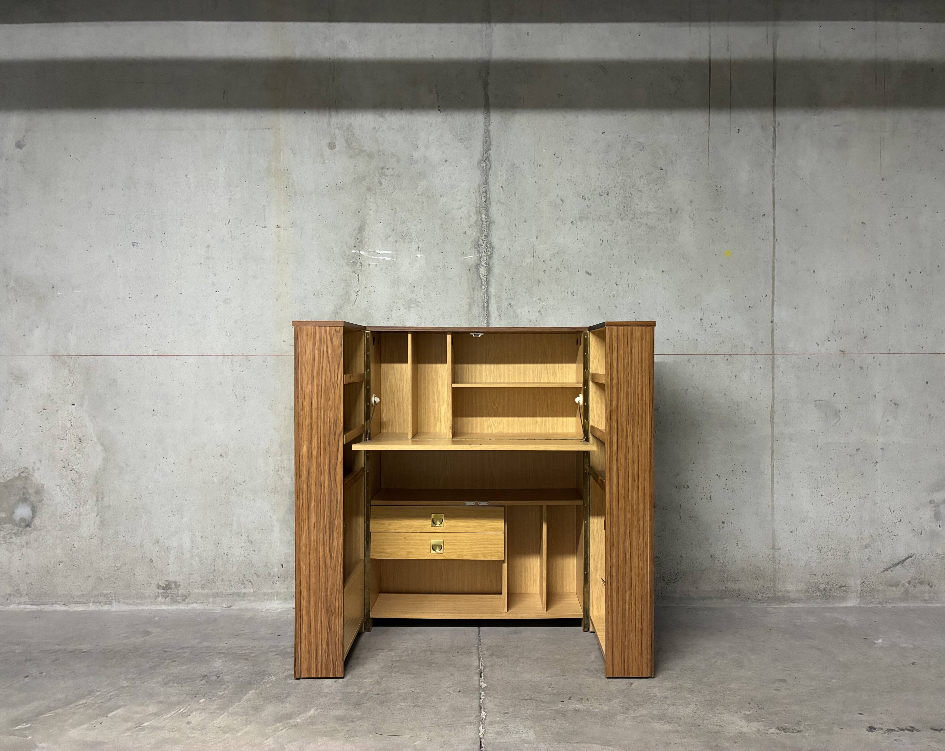 Compact vintage secretary desk box.