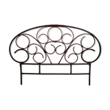 Rattan bedhead