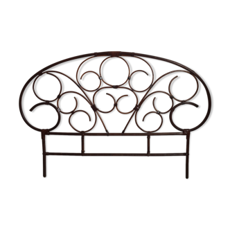 Rattan bedhead