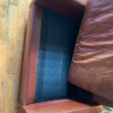 Leather sofa