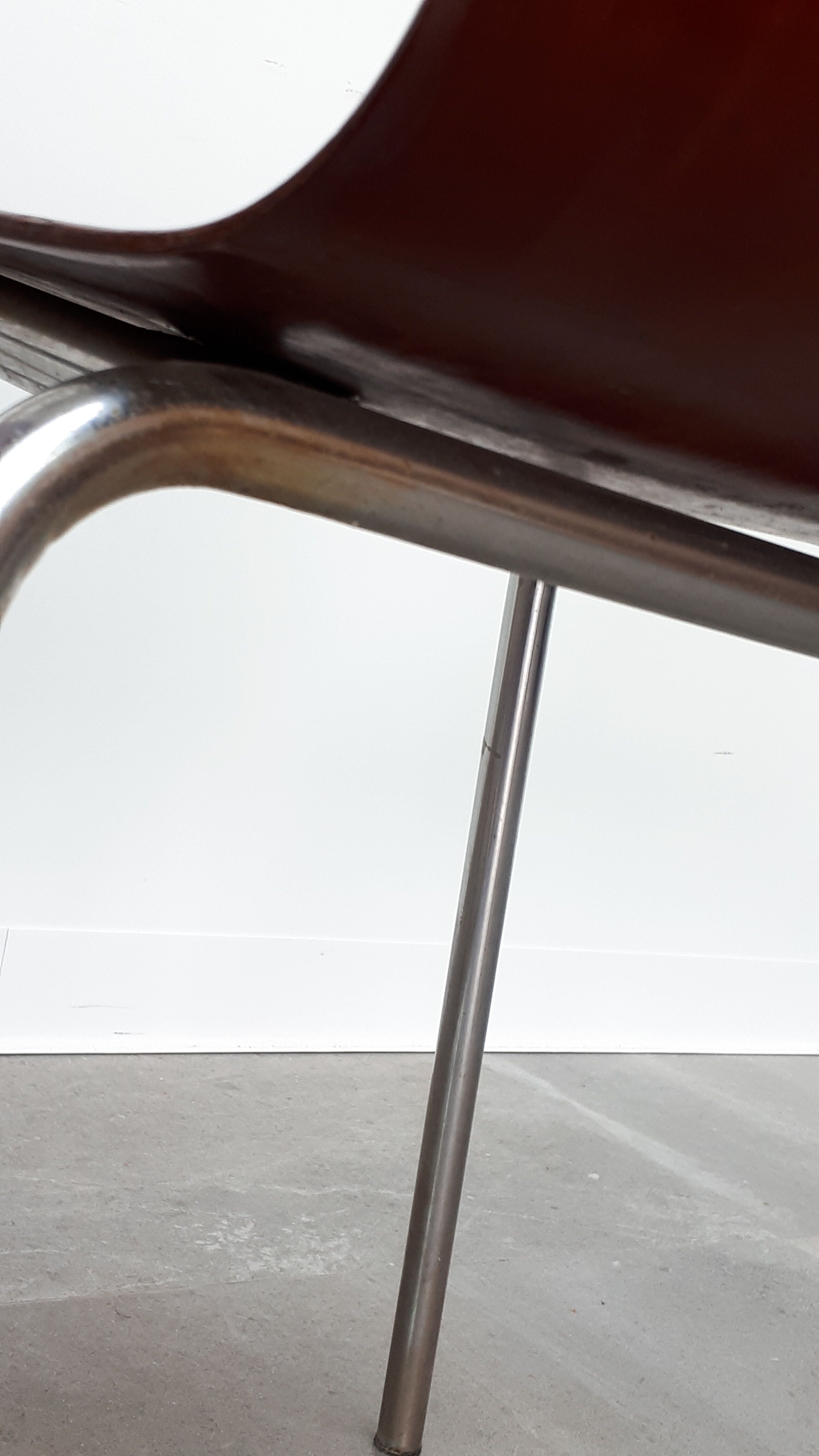 Set of 4 chairs Pagholz 60s