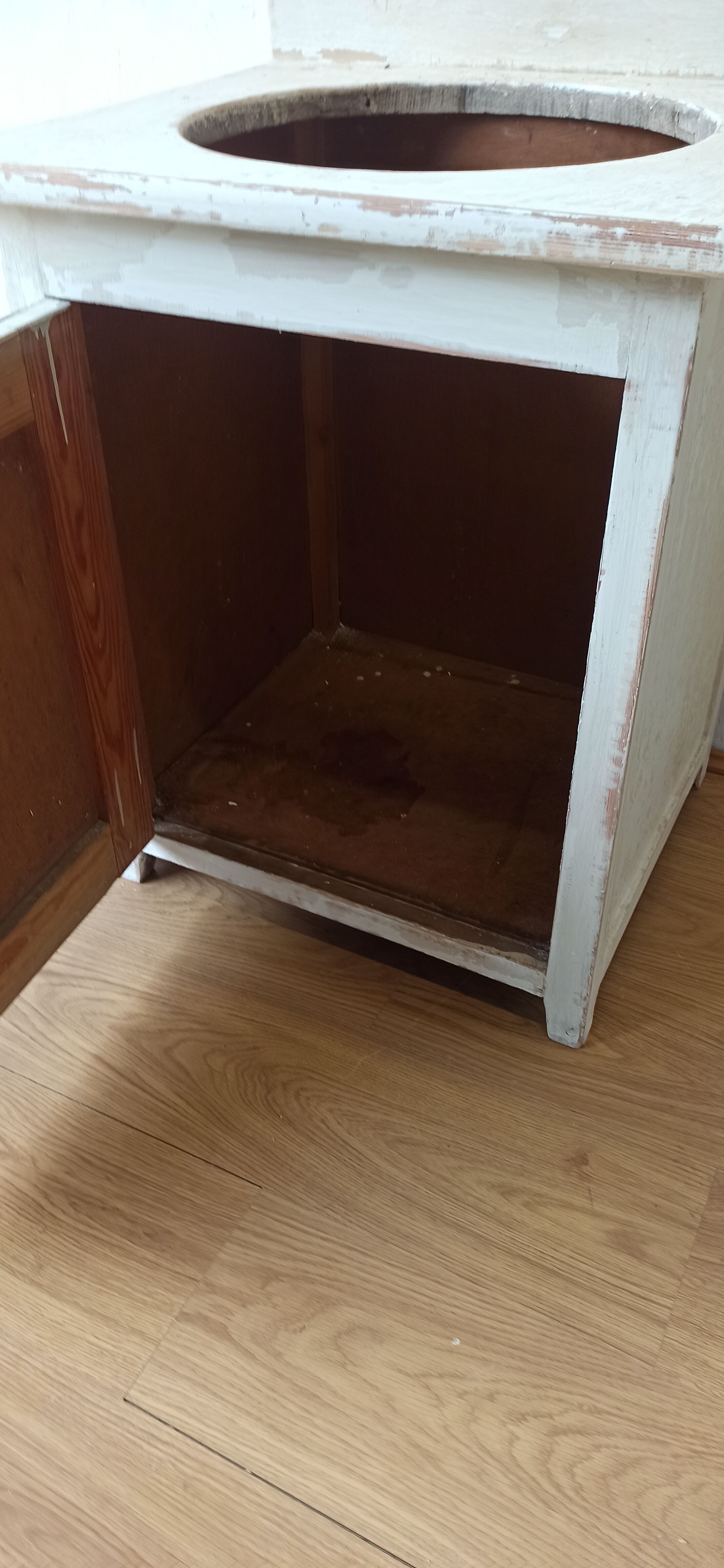 Old Wooden Wash Basin 50s.