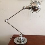 LampJieldé 2 arm polished mirror Jean-Louis Domecq 1950