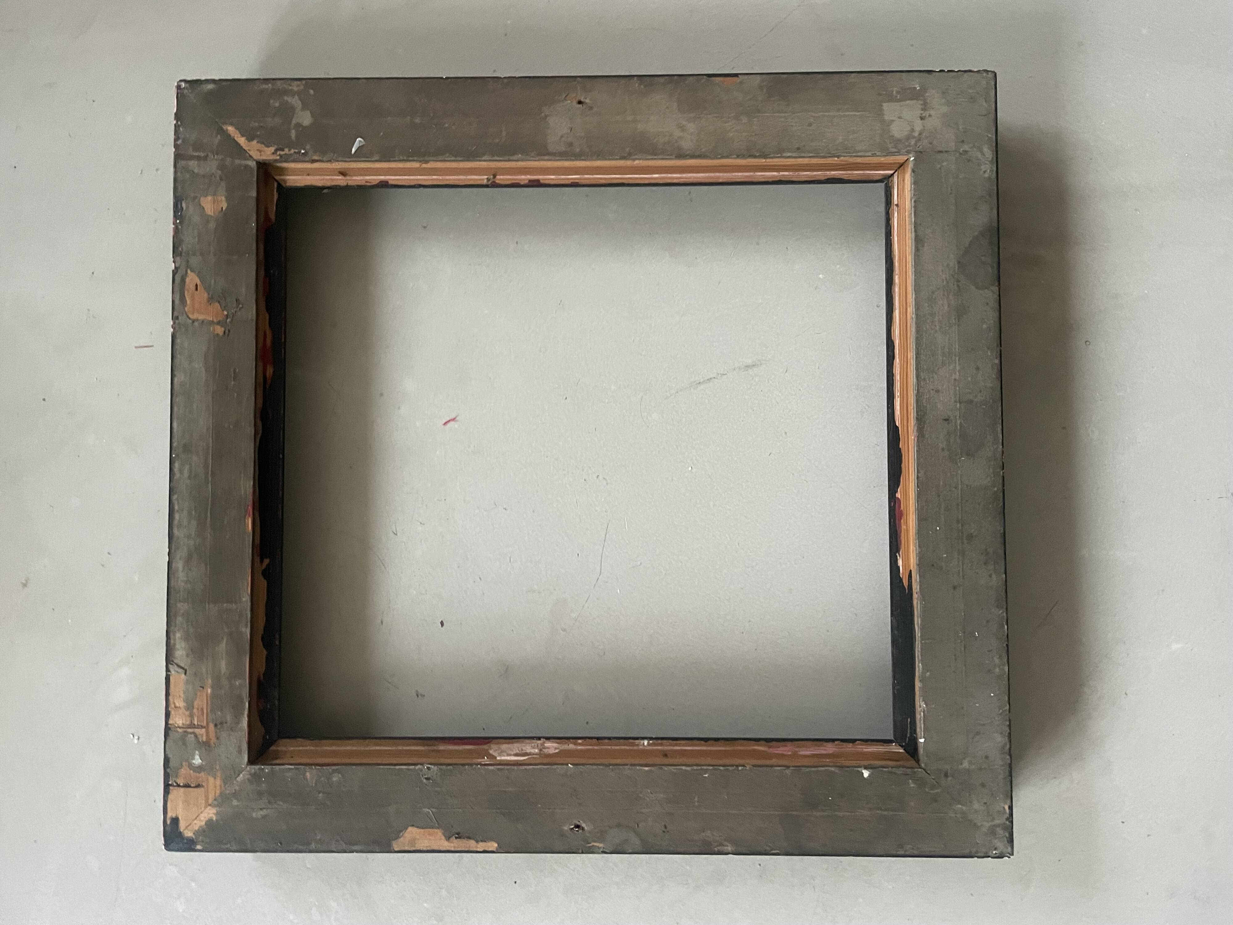 Old Napoleon III frame 40x42cm