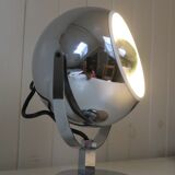 Chrome eye ball lamp