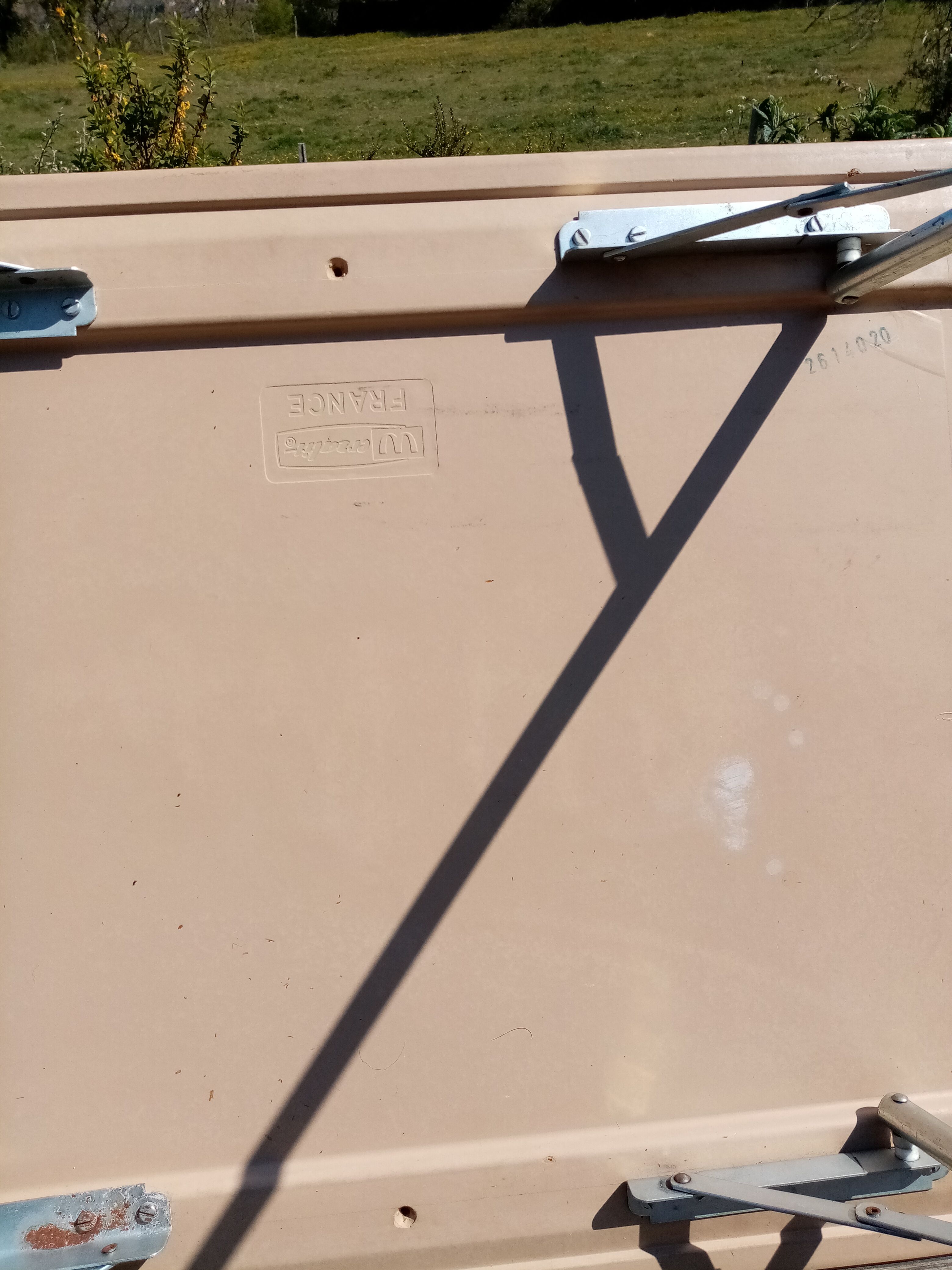 Folding garden or camping table