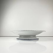 Low blue "Butterfly" compote dish by Minton & co, England, 19th century