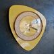Vintage clock, "Yellow Bayard" wall clock