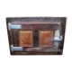 Door of fridge or cooler for slaughter in oak 50s