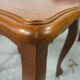 Vintage Louis XV style nesting tables in cherry wood