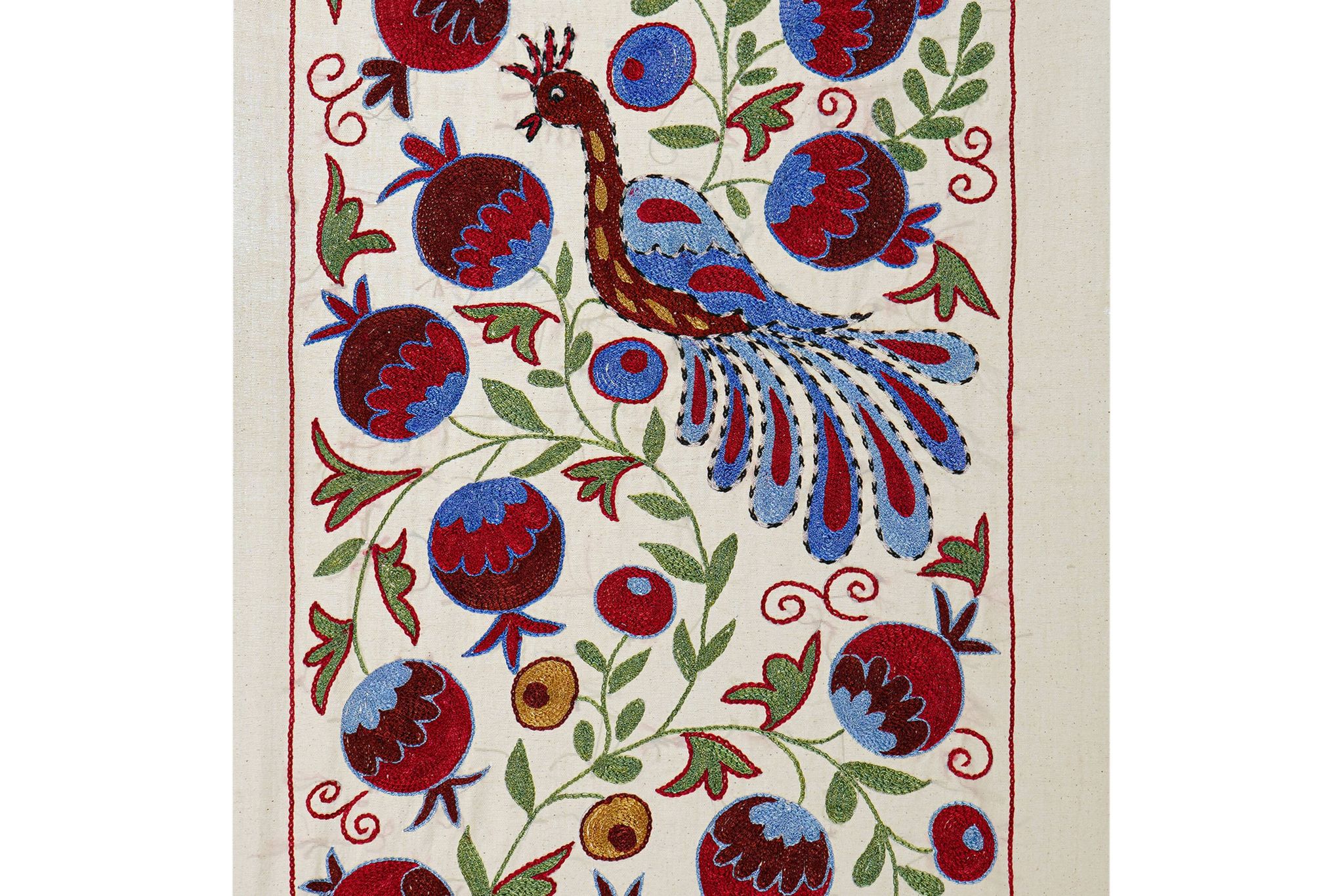 Tapis turc vintage noué à la main 50x92cm