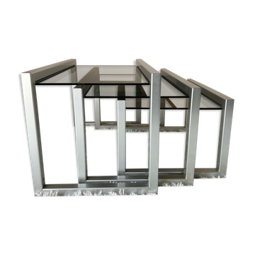 70s designer nesting tables