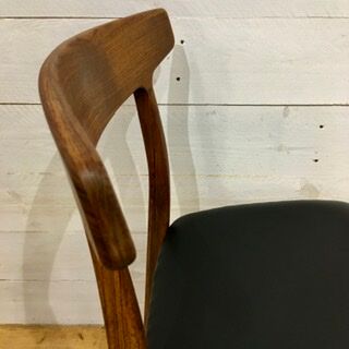 Rosewood chairs by H. Kjaernulf for bruno Hansen, Denmark 1960, set of 4
