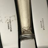 Antique Christofle Marot Bérain cutlery set – Silver-plated metal – 35 pieces for 6 people