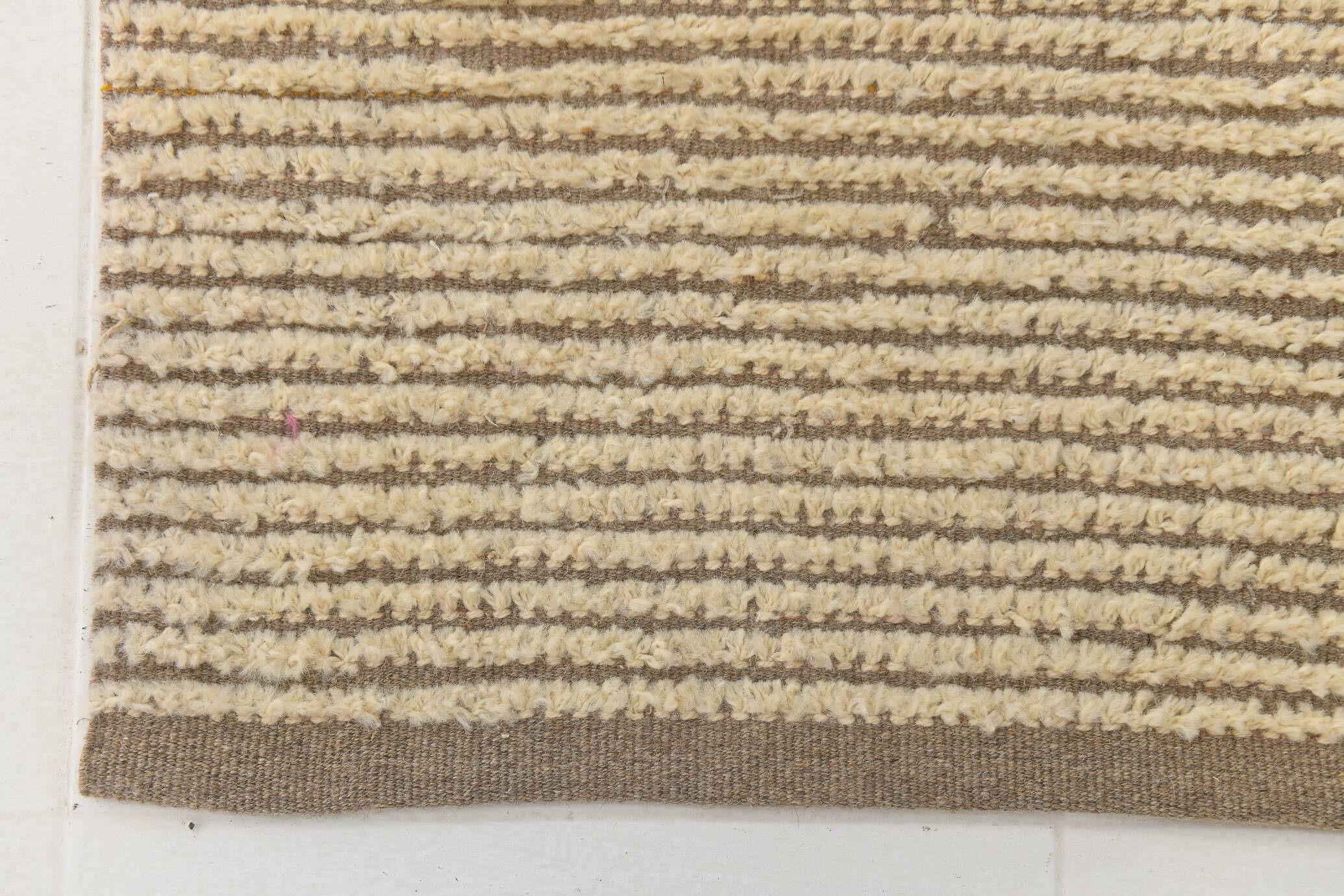3x10 Rug For Haallway Brown Beige Turkish Runner Rug, 82x306Cm SKU 35079